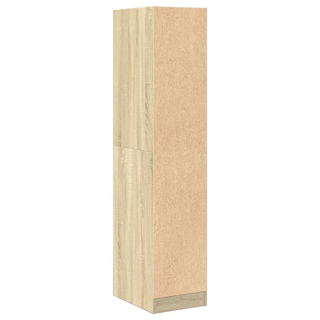 Apothecary Cabinet Sonoma Oak 30x41x144,5 cm Engineered Wood