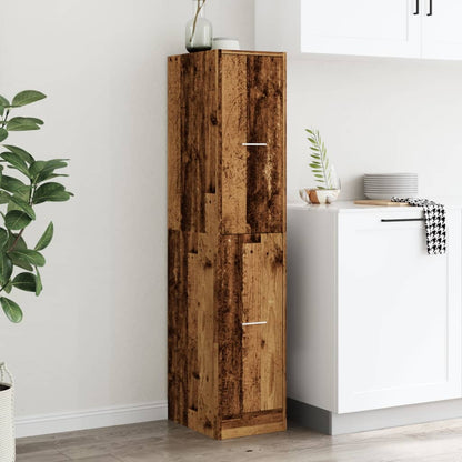 Apothecary Cabinet Old Wood 30x41x144,5 cm Engineered Wood