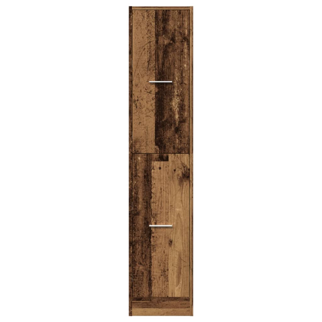Apothecary Cabinet Old Wood 30x41x144,5 cm Engineered Wood