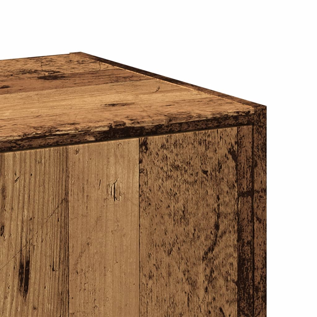 Apothecary Cabinet Old Wood 30x41x144,5 cm Engineered Wood