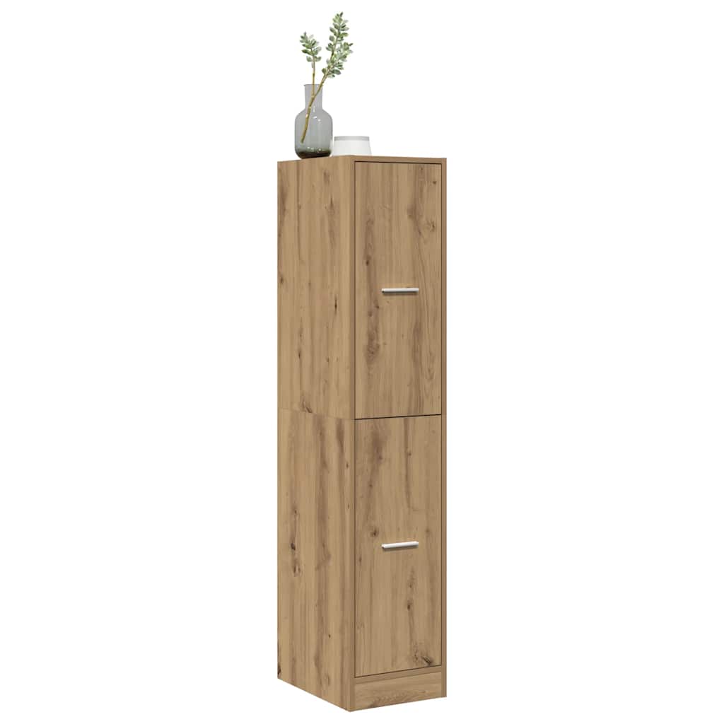 Apothecary Cabinet Artisian Oak 30x41x144,5 cm Engineered Wood