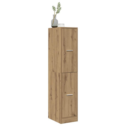 Apothecary Cabinet Artisian Oak 30x41x144,5 cm Engineered Wood