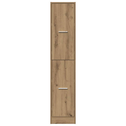 Apothecary Cabinet Artisian Oak 30x41x144,5 cm Engineered Wood