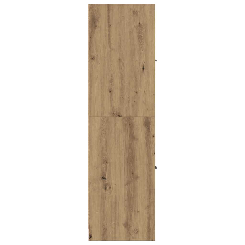 Apothecary Cabinet Artisian Oak 30x41x144,5 cm Engineered Wood