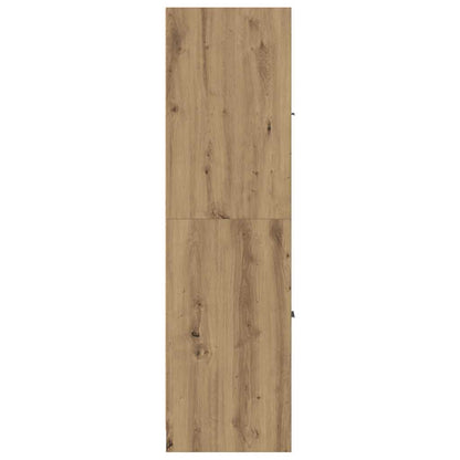 Apothecary Cabinet Artisian Oak 30x41x144,5 cm Engineered Wood