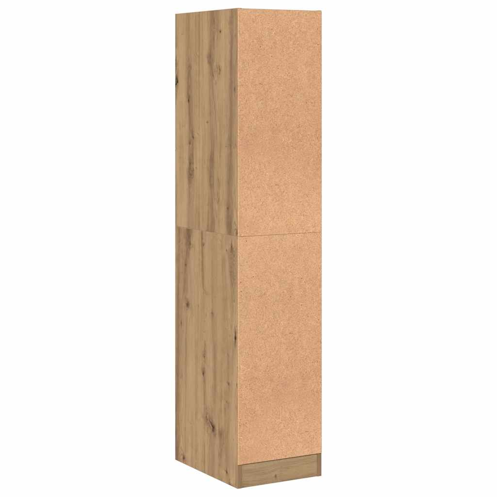 Apothecary Cabinet Artisian Oak 30x41x144,5 cm Engineered Wood