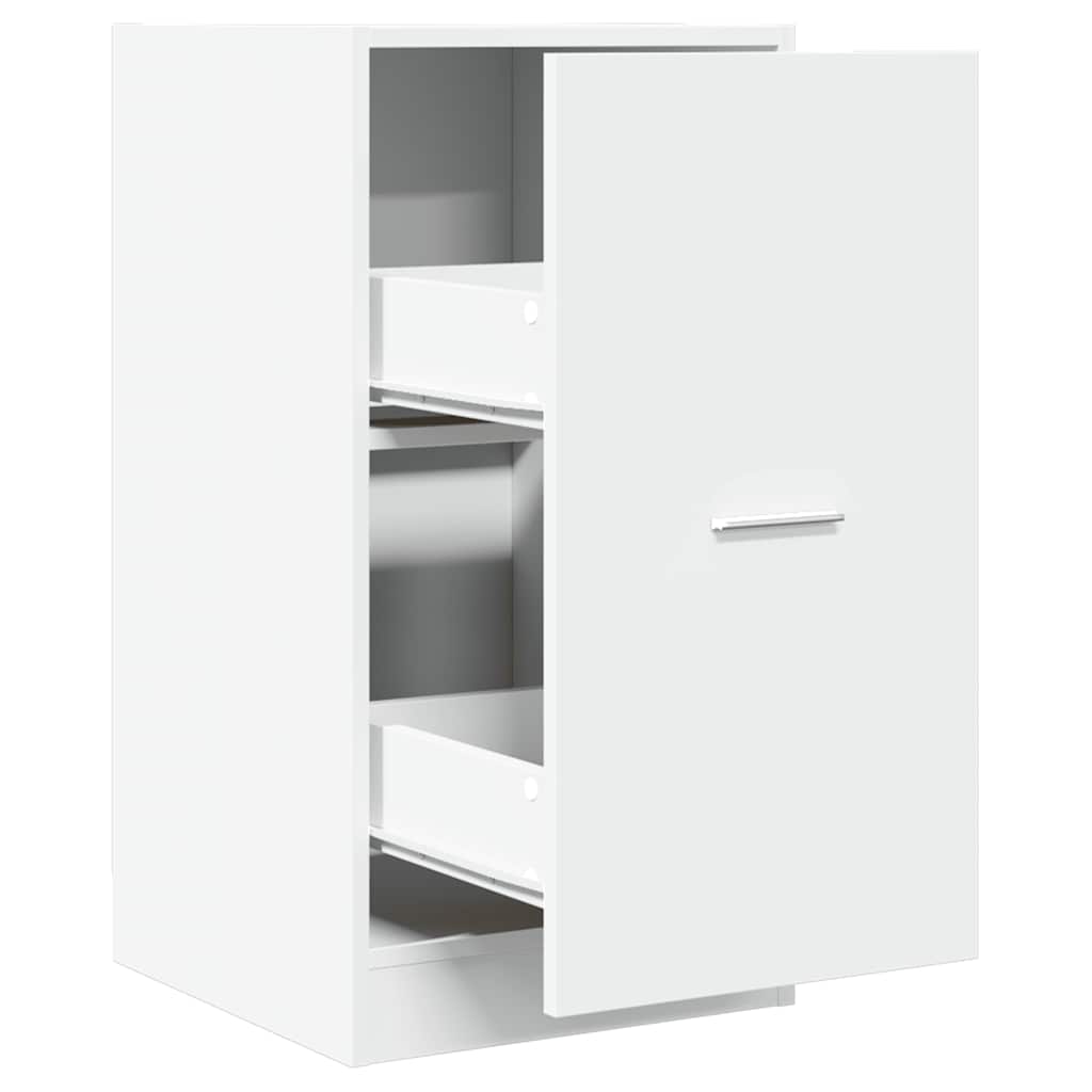 Apothecary Cabinet White 40x41x77,5 cm Engineered Wood