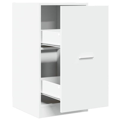 Apothecary Cabinet White 40x41x77,5 cm Engineered Wood