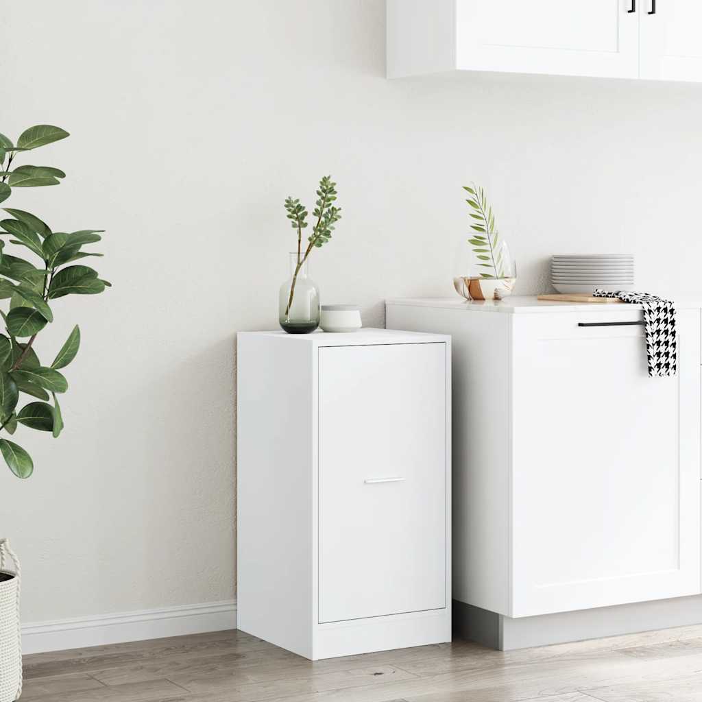 Apothecary Cabinet White 40x41x77,5 cm Engineered Wood
