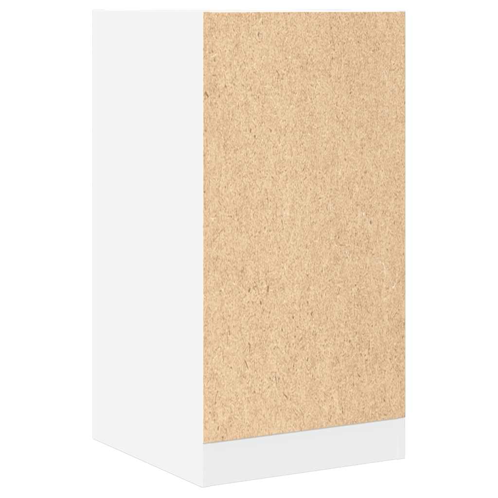 Apothecary Cabinet White 40x41x77,5 cm Engineered Wood