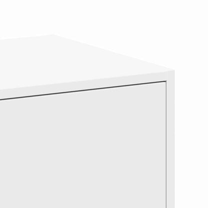 Apothecary Cabinet White 40x41x77,5 cm Engineered Wood