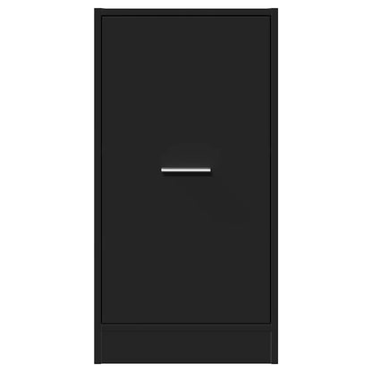 Apothecary Cabinet Black 40x41x77,5 cm Engineered Wood