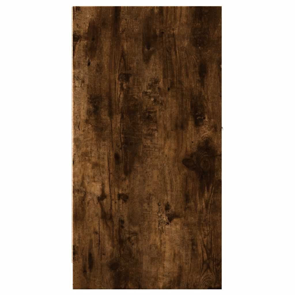 Apothecary Cabinet Smoked Oak 40x41x77,5 cm Engineered Wood
