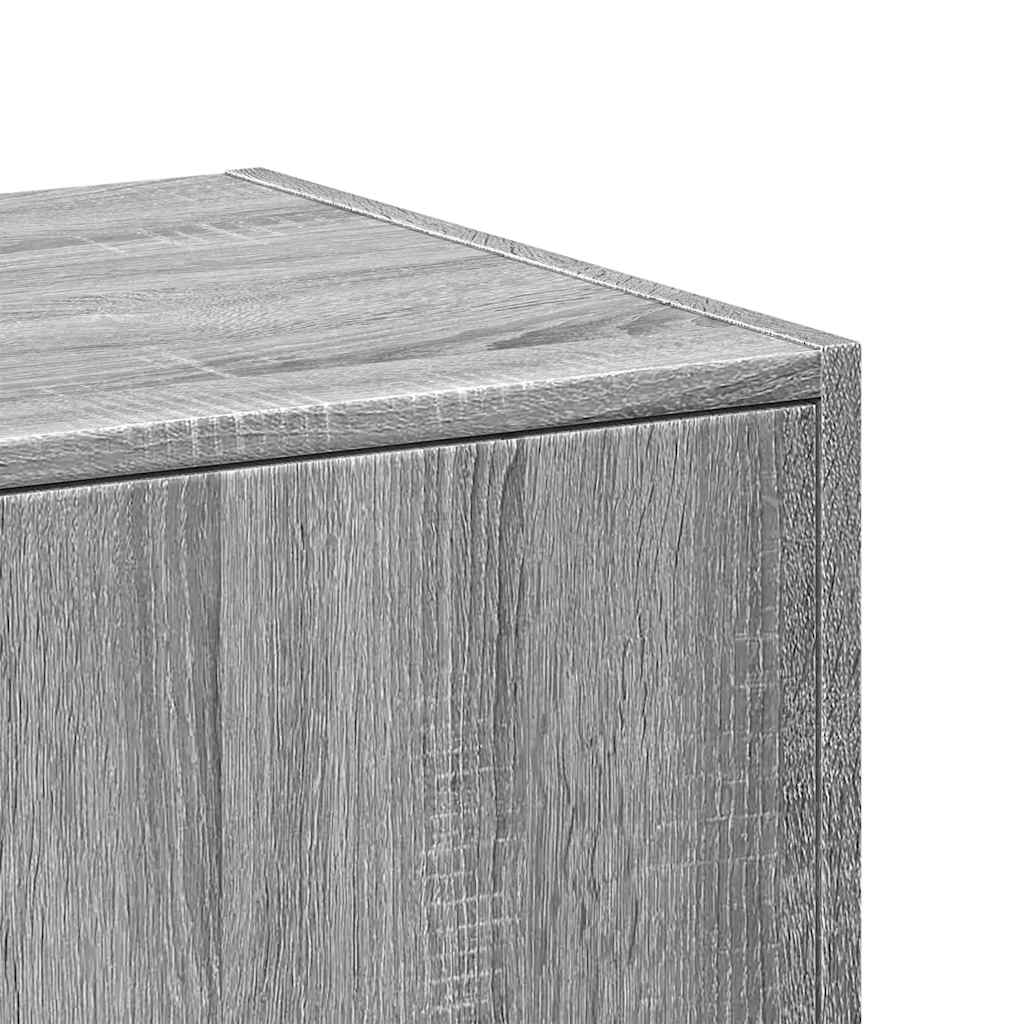 Apothecary Cabinet Grey Sonoma 40x41x77,5 cm Engineered Wood