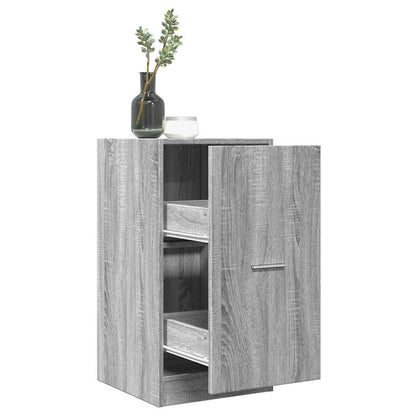 Apothecary Cabinet Grey Sonoma 40x41x77,5 cm Engineered Wood