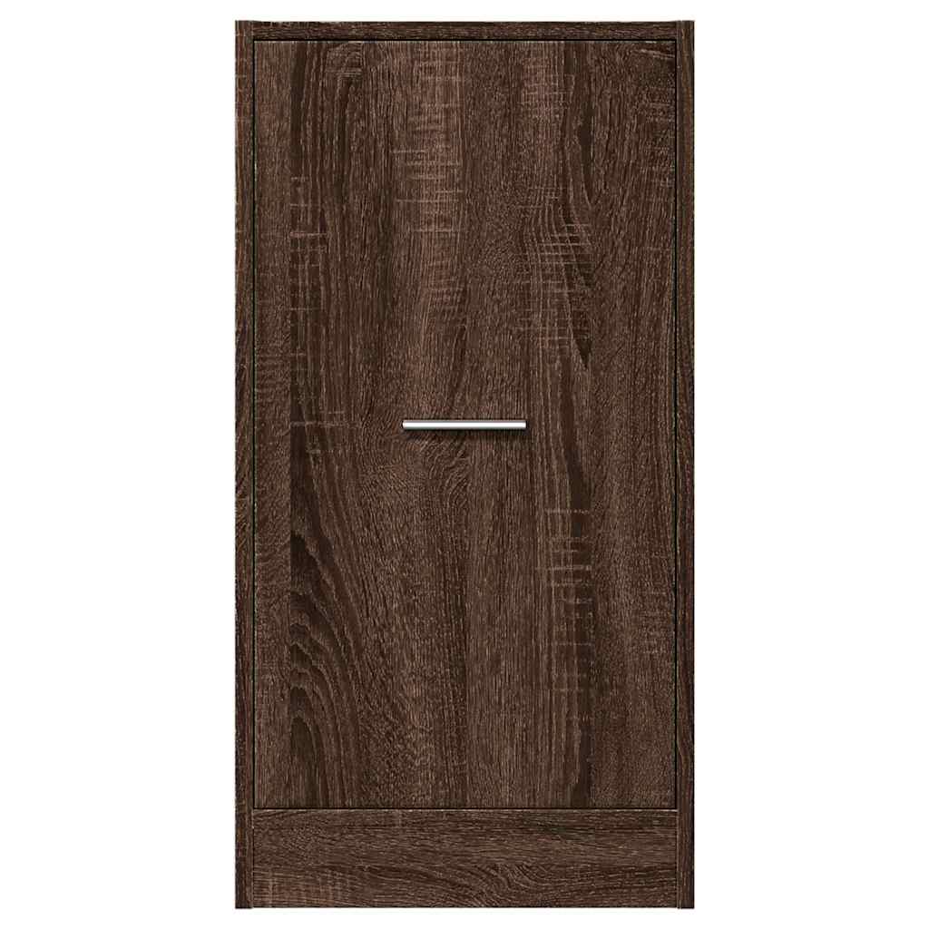 Apothecary Cabinet Brown Oak 40x41x77,5 cm Engineered Wood
