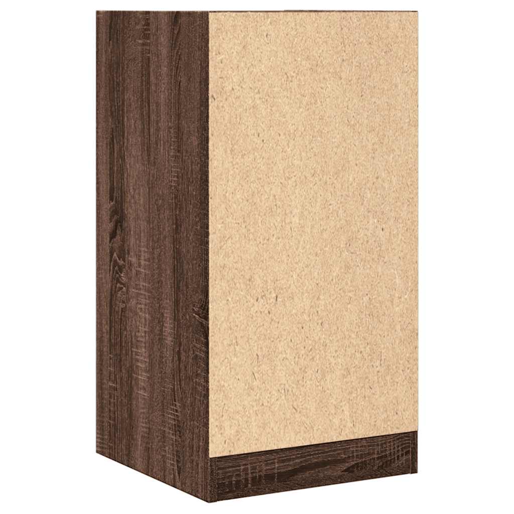Apothecary Cabinet Brown Oak 40x41x77,5 cm Engineered Wood