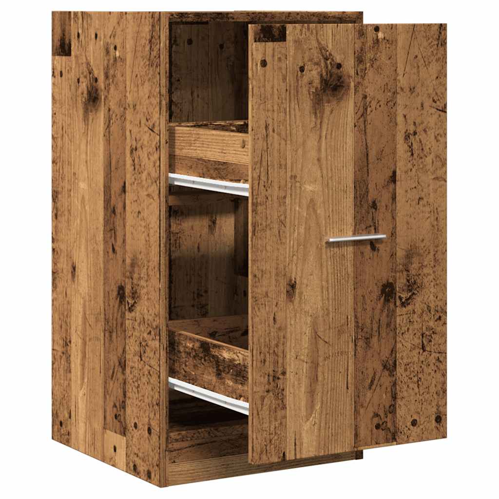 Apothecary Cabinet Old Wood 40x41x77,5 cm Engineered Wood