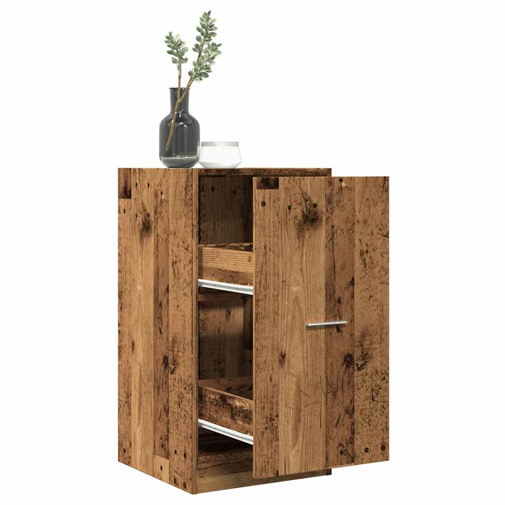 Apothecary Cabinet Old Wood 40x41x77,5 cm Engineered Wood