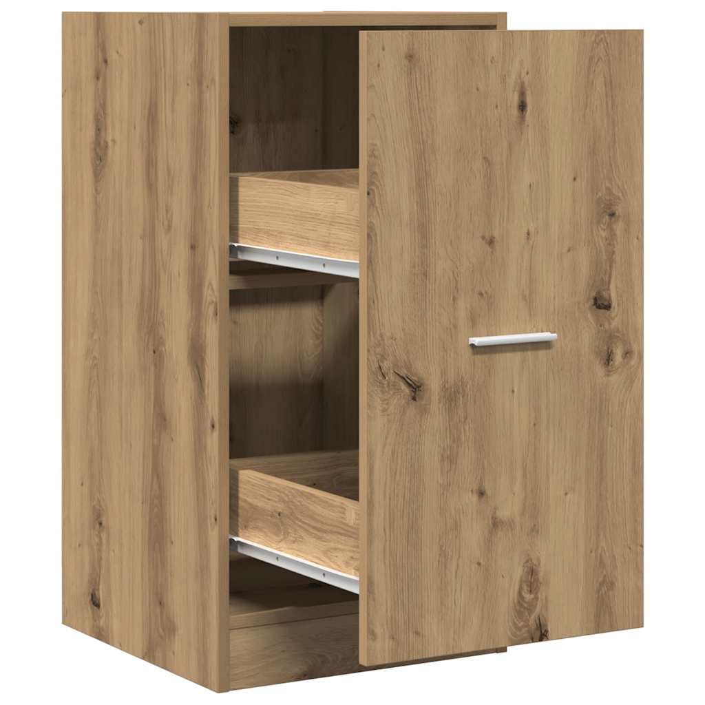 Apothecary Cabinet Artisian Oak 40x41x77,5 cm Engineered Wood