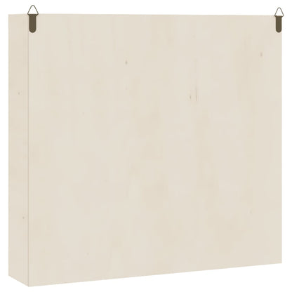 Wooden Collector's Display Case with Doors 40x8.5x37cm