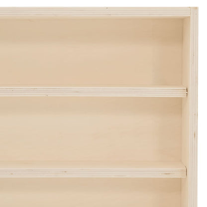 Wooden Collector's Display Case with Doors 40x8.5x37cm