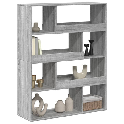 Bookcase Grey Sonoma 100x33x125,5 cm Engineered Wood
