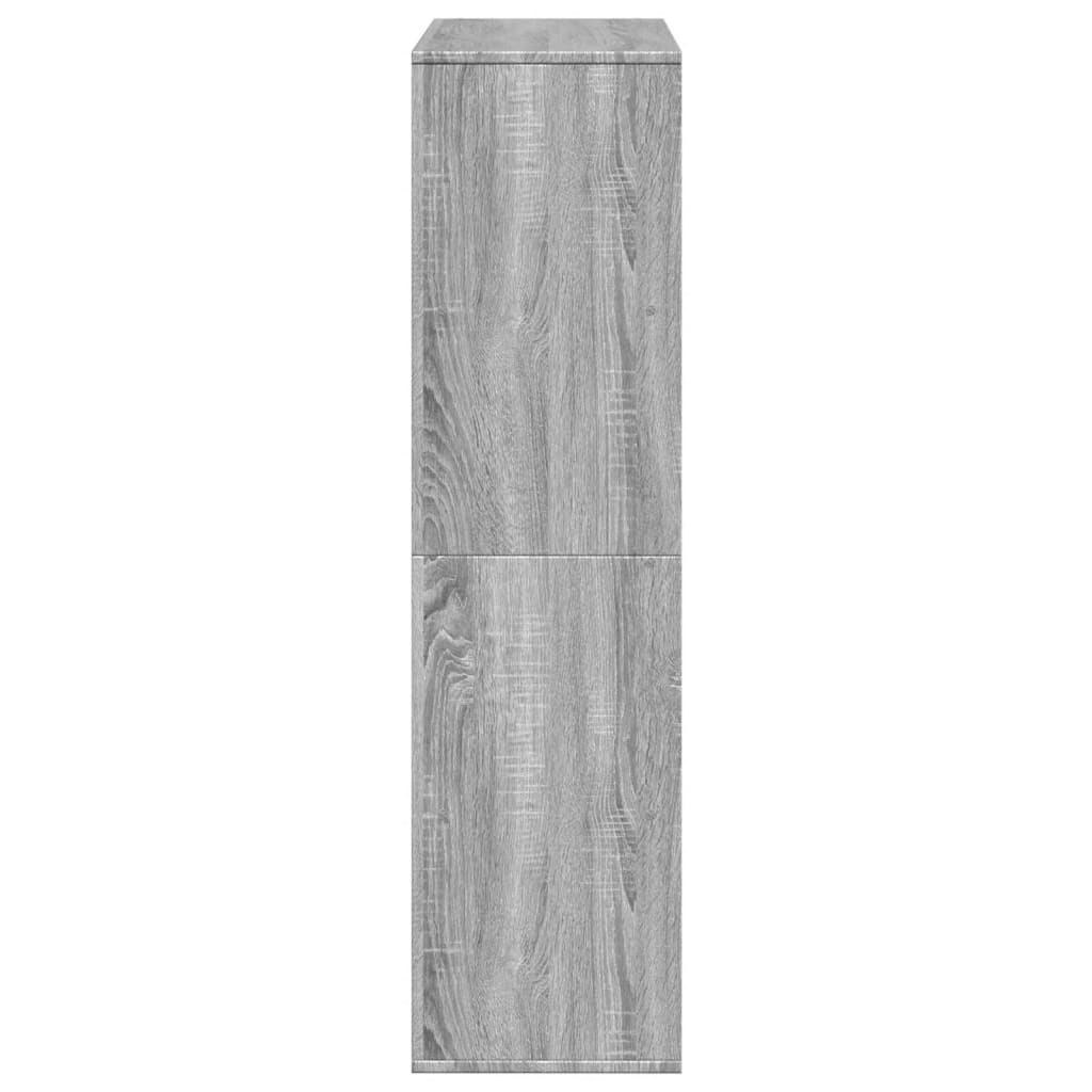 Bookcase Grey Sonoma 100x33x125,5 cm Engineered Wood