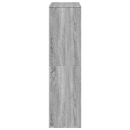 Bookcase Grey Sonoma 100x33x125,5 cm Engineered Wood
