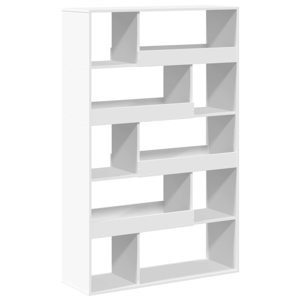 Bookcase White 100x33x156,5 cm Engineered Wood