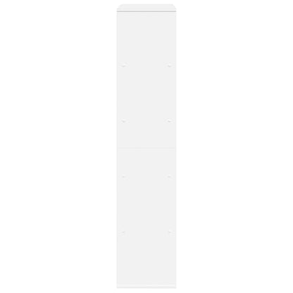 Bookcase White 100x33x156,5 cm Engineered Wood
