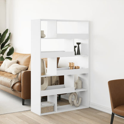 Bookcase White 100x33x156,5 cm Engineered Wood