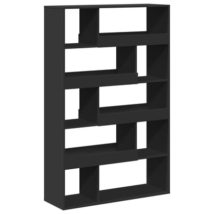 Bookcase Black 100x33x156,5 cm Engineered Wood
