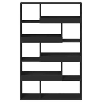 Bookcase Black 100x33x156,5 cm Engineered Wood