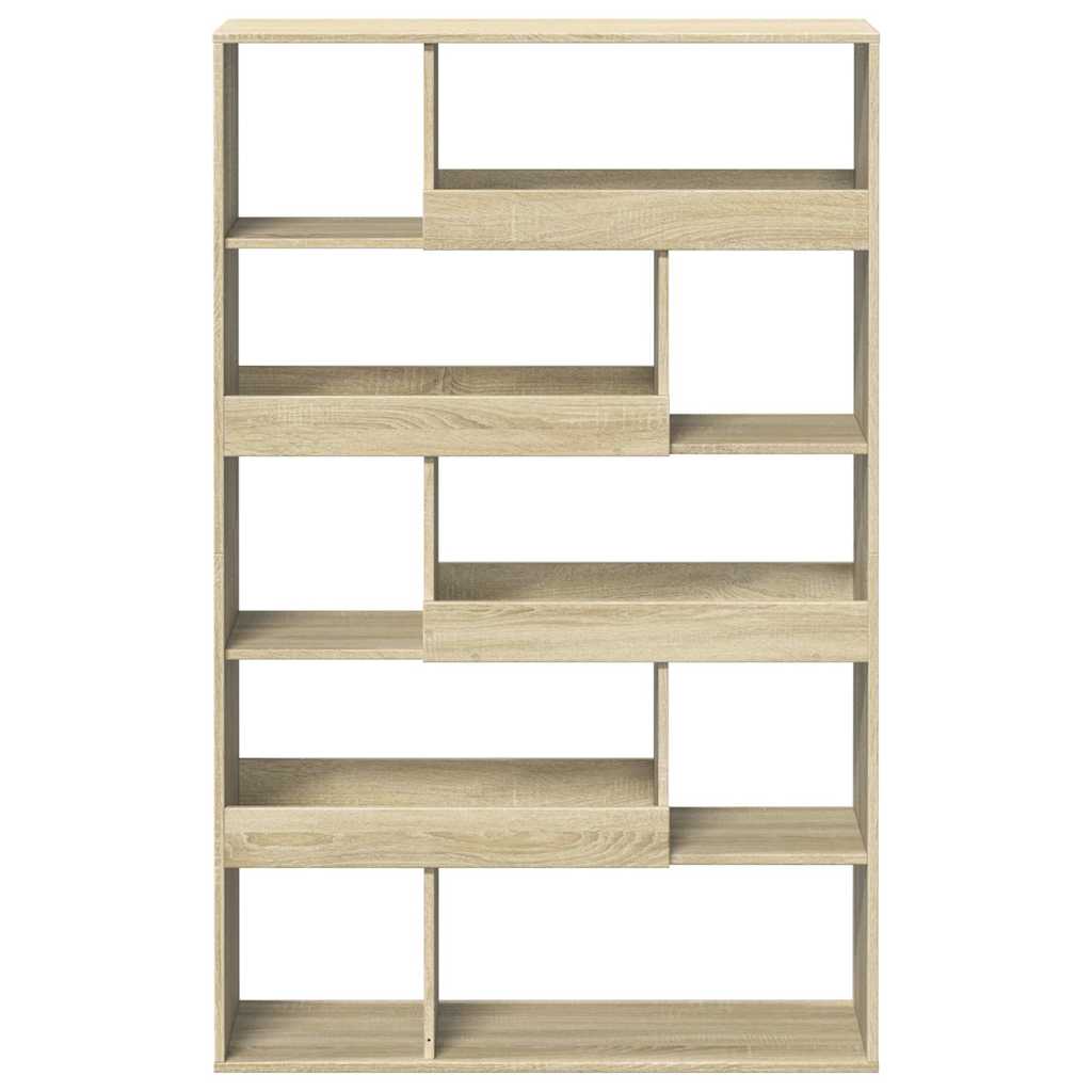 Bookcase Sonoma Oak 100x33x156,5 cm Engineered Wood