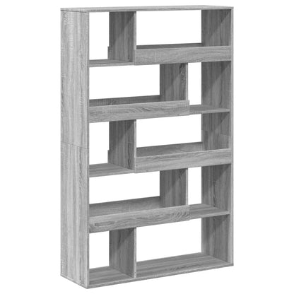 Bookcase Grey Sonoma 100x33x156.5 cm Engineered Wood