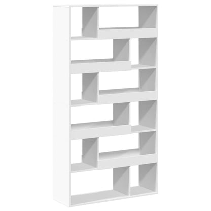 Bookcase White 100x33x187,5 cm Engineered Wood