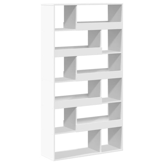 Bookcase White 100x33x187,5 cm Engineered Wood