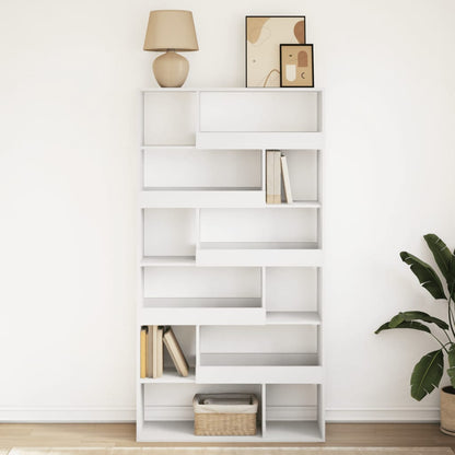Bookcase White 100x33x187,5 cm Engineered Wood