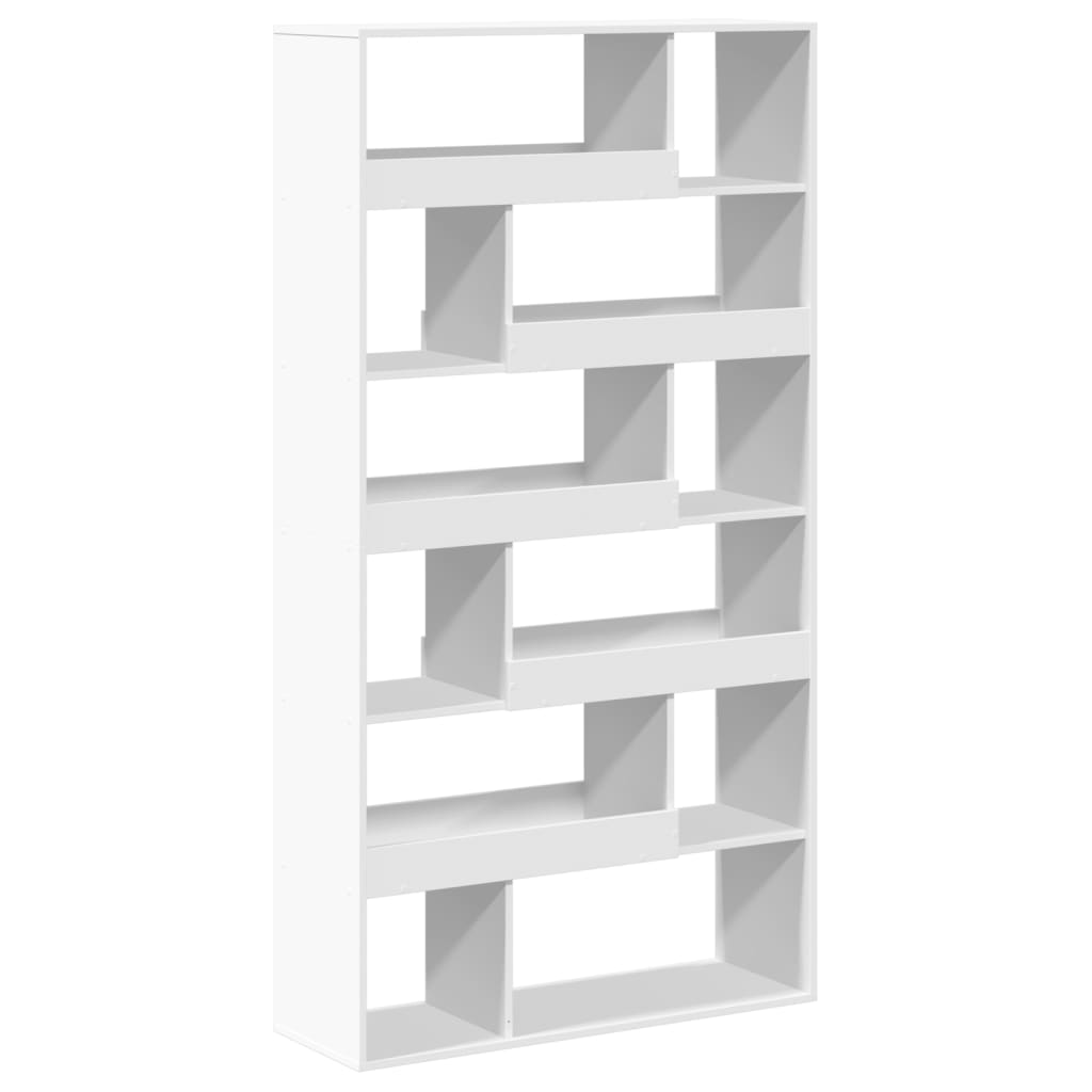 Bookcase White 100x33x187,5 cm Engineered Wood