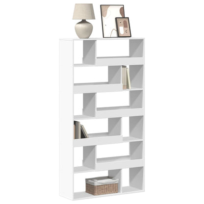 Bookcase White 100x33x187,5 cm Engineered Wood