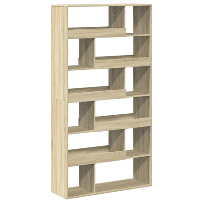 Bookcase Sonoma Oak 100x33x187,5 cm Engineered Wood