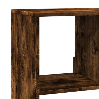 Bookcase Smoked Oak 100x33x187,5 cm Engineered Wood