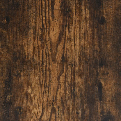 Bookcase Smoked Oak 100x33x187,5 cm Engineered Wood