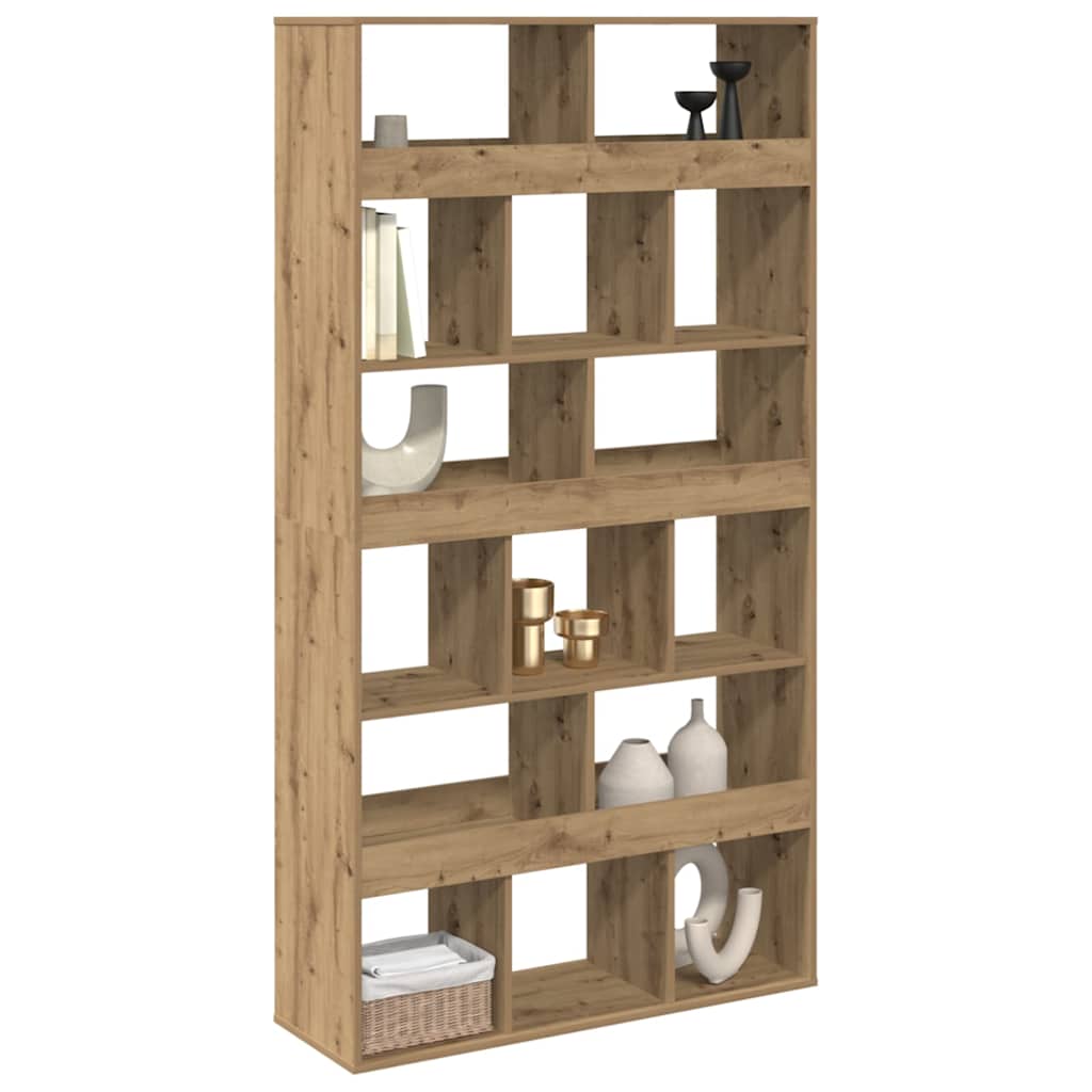 Bookcase Artisan Oak 100x33x187.5 cm Engineered Wood