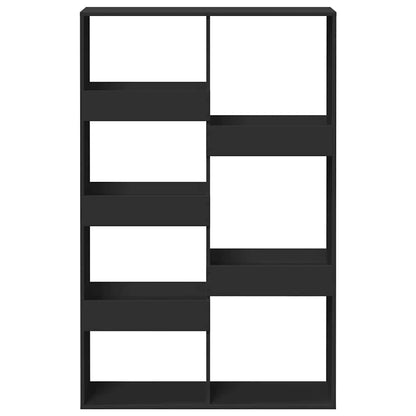 Bookcase Black 100x33x155.5 cm Engineered Wood