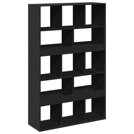 Room Divider Black 100x33x156,5 cm Engineered Wood