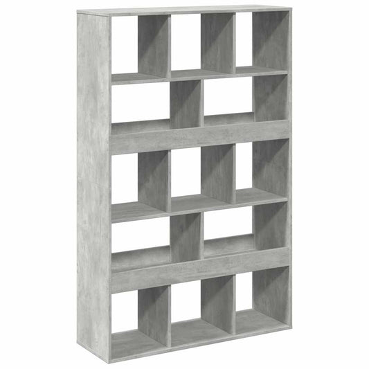 Room Divider Concrete Grey 100x33x156,5 cm Engineered Wood