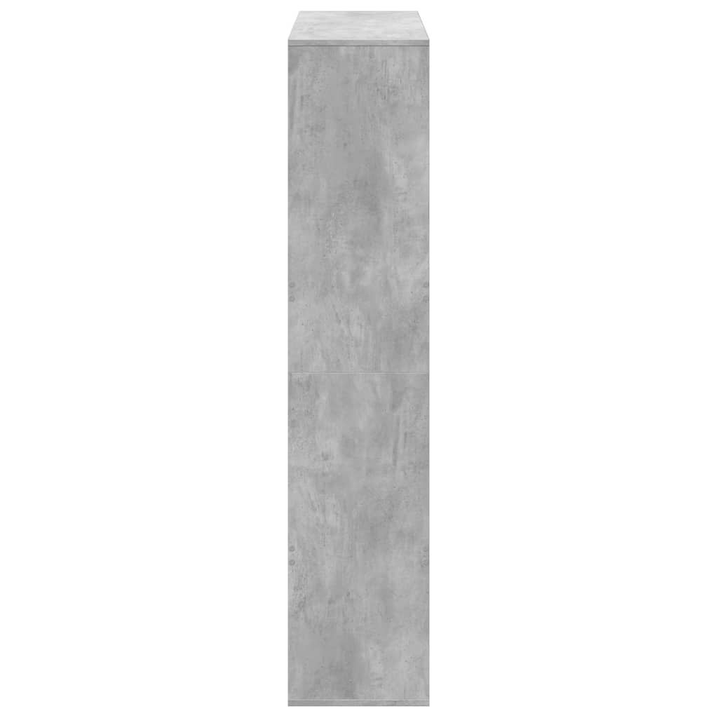 Room Divider Concrete Grey 100x33x156.5 cm Engineered Wood