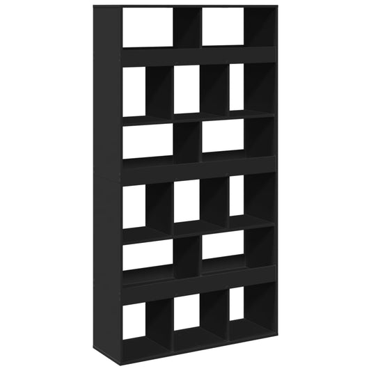 Room Divider Black 100x33x187,5 cm Engineered Wood